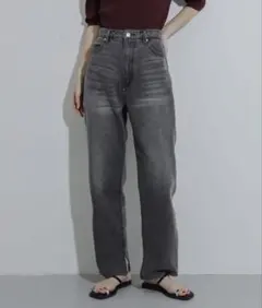 SENSE OF PLACE ハイウエストストレートデニムのサムネイル