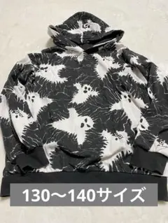 H&M キッズ パーカー 134/140サイズ　ハロウィン　オバケ
