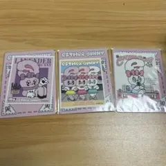 ESTHER BUNNY オリジナルステッカー 3枚セット