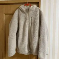 防風ボアフリースパーカ