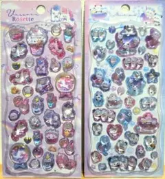 もちもちぱんだ&ユニコーン ボンボンドロップシール２枚セット