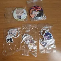 くら寿司 にじさんじ めじるしチャーム 缶バッジ 5点セット 未使用