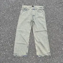 H&M ストレートルーズフィット デニムパンツ