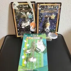 夏目友人帳 一番くじ ストラップ ニャンコ先生 斑 夏目貴志
