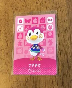 どうぶつの森 amiiboカード　うずまき