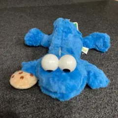 クッキーモンスター ポーチ　筆箱　セサミストリート　ぬいぐるみ