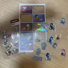【平成シール当時品】スヌーピー シール セット
