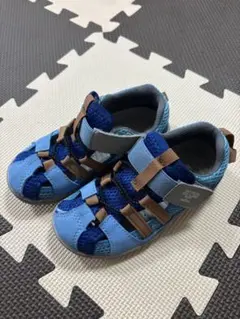 BREEZE 水抜きキッズサンダル 17.0 cm 青/紺