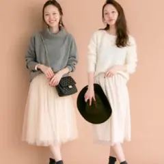 URBAN RESEARCH 新品 チュールセットスカート