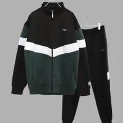 fila ジャージ 上　緑