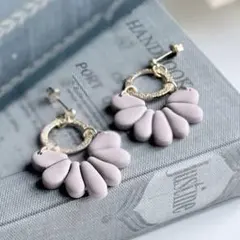 No.017 ハンドメイド　ピアス　イヤリング　ステンレス