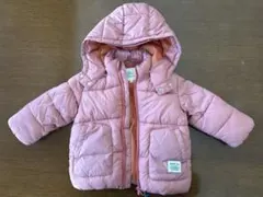 BEAMS mini フード付きダウン