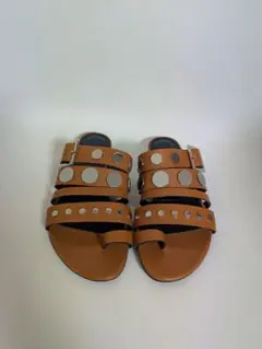 PIERRE HARDY レザー サンダル ピエールアルディ　美品　箱付きのサムネイル