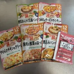 和光堂　離乳食パウチ　12ヶ月用
