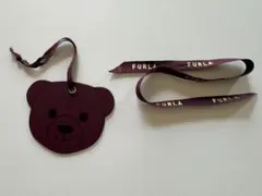 FURLA ベアチャーム＆リボン
