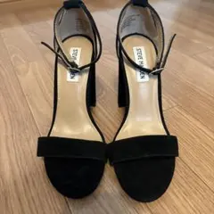 【美品】STEVE MADDEN ブラックハイヒール 24.5cmのサムネイル