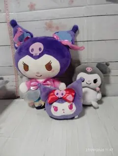 美品 サンリオ クロミ ぬいぐるみ 3点セ