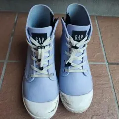GAP　GAP KIDS　ハイカットレインブーツ 22センチ　ラベンダー