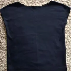 ネイビー 半袖 カットソー Tシャツのサムネイル