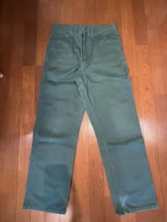 カーハート ワークパンツ 33×32 メンズDungareeFit Cロゴ L - メルカリ
