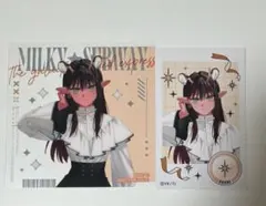 ミルキー☆サブウェイ アカネ 特典コースター ミニフォトカード