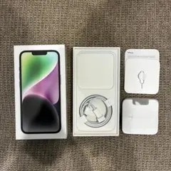 Apple iPhone 14 128GB Starlight 箱・付属品