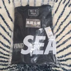 【新品】教場WIND AND SEA コラボTシャツ黒Мサイズのサムネイル