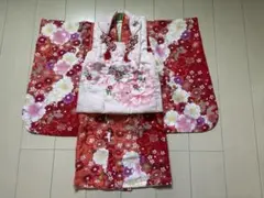 ☆みか様専用☆七五三 着物 7歳 女の子 フルセット 紫 ピンク 花柄