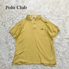 ポロクラブ 半袖ポロシャツ ゴルフ アウトドア スポーツウェア コットン100