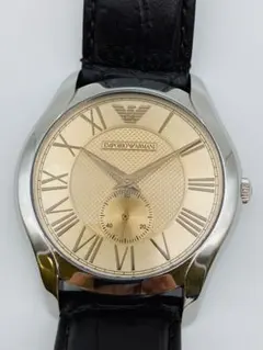 EMPORIO ARMANI クォーツ腕時計 ゴールド