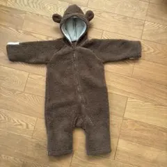 ベビー服　クマのロンパース70㎝　フリース素材