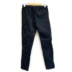 【UNIQLO／ユニクロ】クロップドプリントレギンスパンツ（ペイズリー柄）L