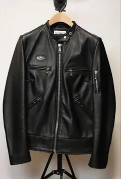 未使用タグ付き✨ルイスレザー　ヒステリックグラマー　ダブルライダースジャケット 未使用タグ付き✨ルイスレザー ヒステリックグラマー ダブル
