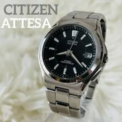 稼働 CITIZEN シチズン アテッサ H110 電波ソーラー メンズ 腕時計 楽天市場】【ウォッチ】CITIZEN シチズン アテッサ エコドライブ