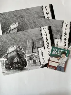 ヒロアカ　緑谷出久　名場面カード　シール