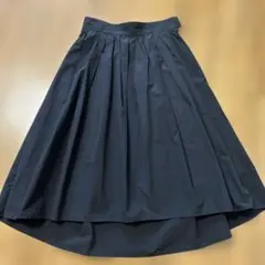 ノーリーズ　フレアロングスカート　黒