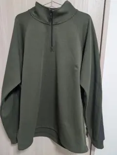 G-STAR RAW ハーフジップトレーナー XL オリーブグリーン