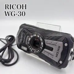 RICOH WG-30 防水 デジタルカメラ 動作確認済 充電コード付のサムネイル