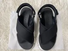✨美品✨ MARNIマルニ フスベット サンダル【24】ブラック レザー 