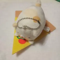 すみっコぐらし　ねこ　ぬいぐるみ　ボールチェーン付き　マスコット　キーホルダー