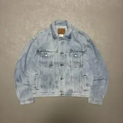 OLDGAP90sUSA製生地デニムジャケットトラッカージャケットアイスブルーM