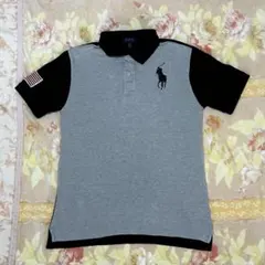 Polo Ralph Lauren ポロシャツ グレー/ブラック