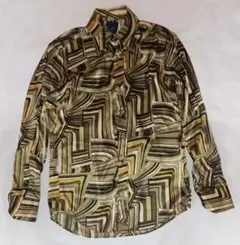 【No.161】ジュベナイルデリンクエント 長袖シャツ 幾何学模様 希少