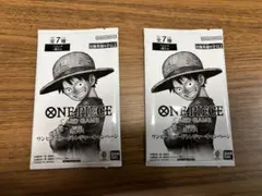 プロモ　ワンピースカード 3周年 トレジャーキャンペーン 2パック