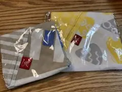 KALDI カルディ もへじ 手ぬぐいエコバッグ 2点セット