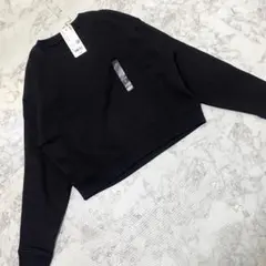 【未使用】　UNIQLO ユニクロ　トレーナー　スウェット　黒