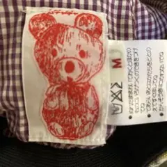 美品♡ムチャチャ♡モチーフ柄プリントキャスケット