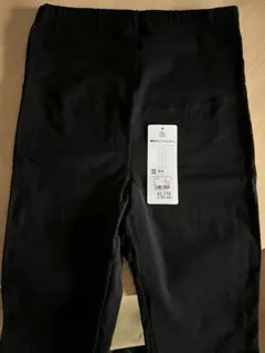 裏起毛 ストレッチ レギパン マタニティ 産前・産後 ブラック 黒 Lサイズ