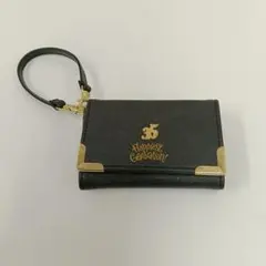 【限定品】東京ディズニーリゾート35周年 パスケース ブラック×ゴールド