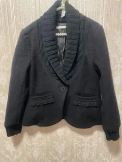 ブラックジャケット Mサイズ❤️アクシーズファム